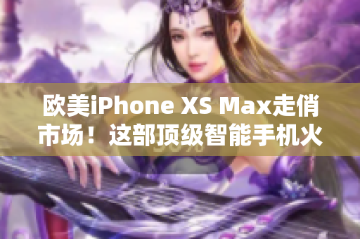 歐美iPhone XS Max走俏市場！這部頂級智能手機(jī)火爆銷售！