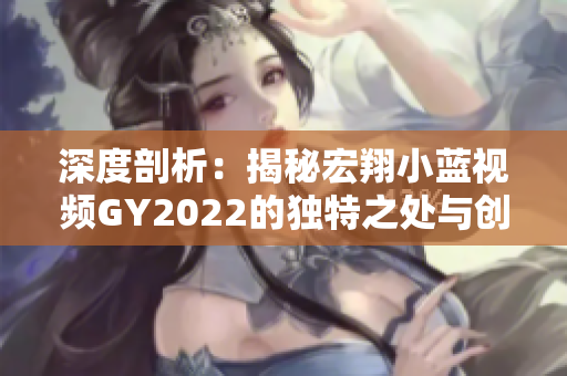 深度剖析：揭秘宏翔小藍視頻GY2022的獨特之處與創(chuàng)新亮點