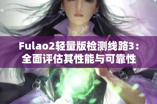 Fulao2輕量版檢測線路3：全面評估其性能與可靠性