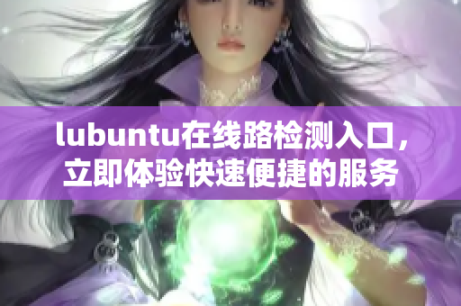 lubuntu在線路檢測入口，立即體驗(yàn)快速便捷的服務(wù)