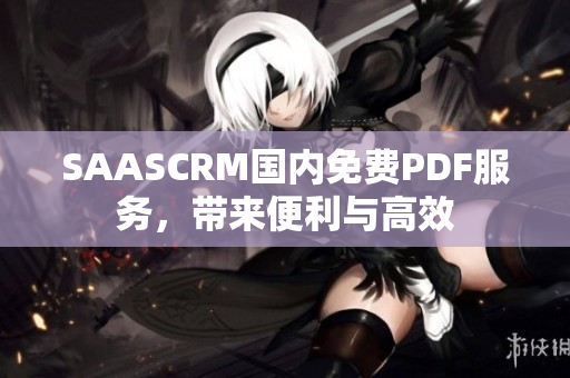 SAASCRM國內(nèi)免費(fèi)PDF服務(wù)，帶來便利與高效